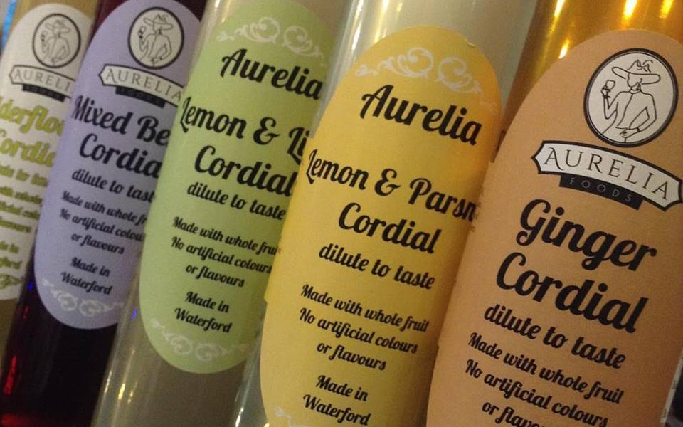 Artisan Handmade Cordials - Aurelia make low sugar cordials - Ireland