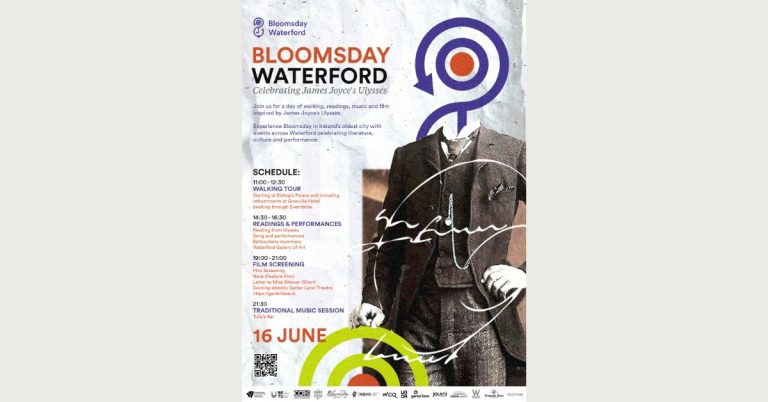 Waterford Is Getting Its Own Bloomsday Festival &mdash; And the Programme Is Something Special